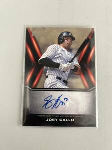 2022 Topps　NEW　YORK　YANKEES　JOEY　GALLO　ニューヨークヤンキース　直筆サイン 25枚限定