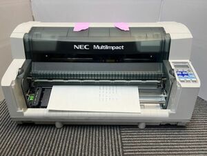 ★在庫整理セール★NEC/ドットインパクトプリンター MultiImpact ★PR-D700JEN　前後トレイなし★動作保証★0425★