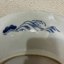 ec36 大皿 インテリア 飾り皿 古美術 和風 鯉 レトロ 鯉の大皿 古風_画像7