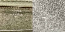 HERMES アザップロング＜財布＞エルメス リザード □M 2009年 メンズ レディース ブランド 長財布 エキゾレザー_画像10