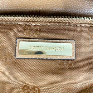 TORY BURCH 2Wayバッグ＜バッグ＞トリーバーチ レディース ブランド ブラウン系 ゴールド金具 ハンドバッグ ストラップ付 クロスショルダーの画像8