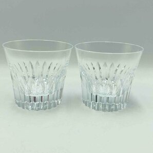 【保管品】Baccarat ロックグラスセット＜食器＞バカラ ブランド ペア クリスタルガラス タンブラー 2022の画像2