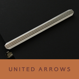 4379◆ユナイテッドアローズ◆ネクタイピン◆ガンメタリック◆タイピン～タイバー◆上質セレクトショップ～UNITED ARROWS◆新品