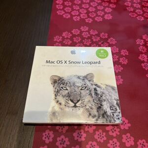 未開封品　MAC OS X 10.6.3 SNOW LEOPARD