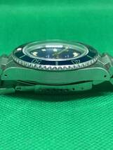 OH済 TUDOR submariner チュードル サブマリーナ 盾サブ スノーフレーク ゴーストベゼル ドーム風防 snowflake 青文字盤 イカサブ ref.9411_画像9