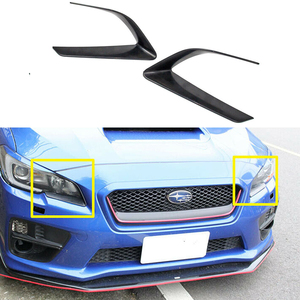 スバル WRX STI セダン フロント ヘッドライト トリム カバー2015-2016前期 素地未塗装品 ABS