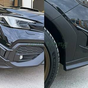 2022+ スバル WRX STI S4 VB系 フロント バンパー サイド エアロ カナード 素地 未塗装 Ⅱの画像2