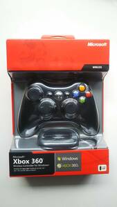 XBOX360 wireless controller Windows for new goods breaking the seal ending unused 