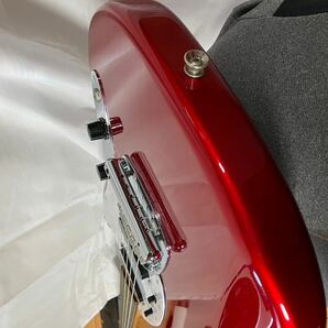 【#sk】【美品】【ソフトケース付き】フェンダー MUSTANG エレキギター 弦楽器 赤 REDの画像10