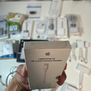 【#tn】 【Appleコードまとめ】【未開封商品有り】Apple ライトニングケーブル Mini Display Port Dual-Link DVI Adapter USB-C 他多数の画像6