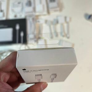 【#tn】 【Appleコードまとめ】【未開封商品有り】Apple ライトニングケーブル Mini Display Port Dual-Link DVI Adapter USB-C 他多数の画像5