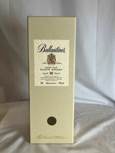 【#kk】【未開栓】【箱付き】Ballantine 30YEARS OLD 古酒 70clバランタイン スコッチウイスキー 