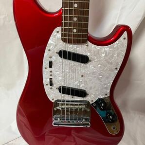 【#sk】【美品】【ソフトケース付き】フェンダー MUSTANG エレキギター 弦楽器 赤 REDの画像4