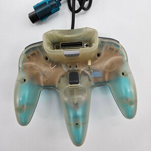 美品  動作確認済み ニンテンドー64 ニンテンドウ64 Nintendo 64 任天堂64 本体 クリアブルー の画像9