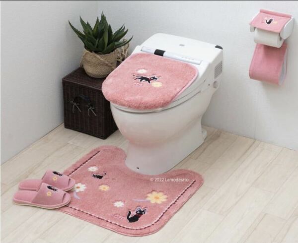 ジブリ　魔女の宅急便　ジジ　トイレマットセット新品