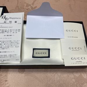 GUCCI グッチ 長財布ラウンドファスナー ブラック インターロッキング レディース メンズ レザー 本革 金具 ロゴ 黒 の画像10