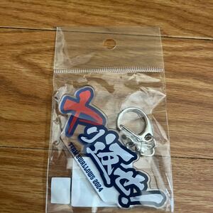  Tokyo Yakult Swallows 2024s Rogan yali return .! acrylic fiber key holder new goods unopened 