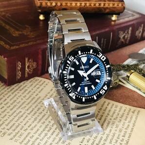 ■カッコイイ！美品■SEIKO【セイコー】PROSPEX/プロスペックス/ダイバーズウォッチ/メンズ腕時計/機械式自動巻き/ブラック/黒の画像5