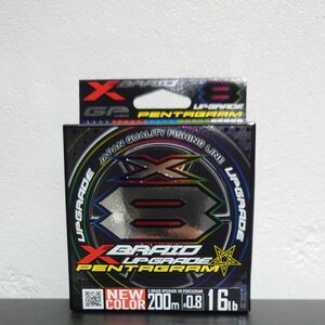 エックスブレイド (X-Braid) アップグレードX8 ペンタグラム 200ｍ 0.8号 (16lb)