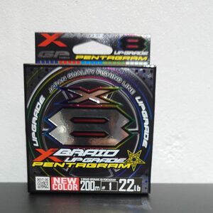 エックスブレイド (X-Braid) アップグレードX8 ペンタグラム 200ｍ 1号 (22lb)