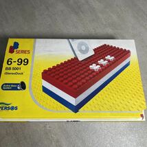 hz89 新品 未使用品 LEGO レゴ レゴブロックipod スピーカー 6-99 BB 5001 大型ブロックスピーカー 便利 オシャレ 黒_画像5