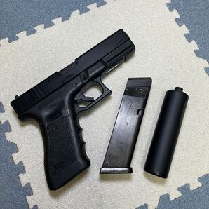 TANAKA WORKS GLOCK 17 ガスガン サプレッサ付き 超希少 絶版品の画像6