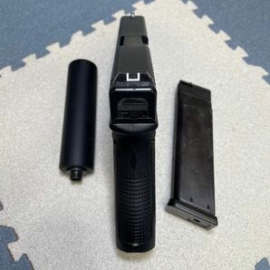 TANAKA WORKS GLOCK 17 ガスガン サプレッサ付き 超希少 絶版品の画像10