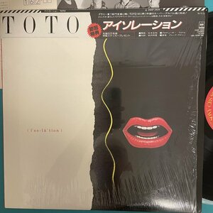 ☆美盤 TOTO (トト) / ISOLATION (アイソレーション) 被せ帯 28AP 2929 帯付き【日本盤】 LP レコード アナログ盤 D10368F3YK4