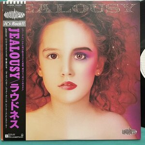 ☆美盤 見本盤 ラウドネス / JEALOUSY ジェラシー P-6268 帯付き【日本盤】 LP レコード アナログ盤 10387F3YK4