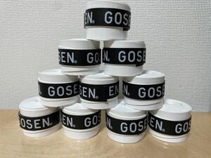 GOSEN グリップテープ　白　10個