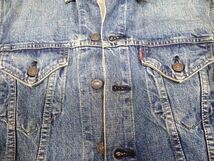 USED Levi's　リーバイス　LOT557 表記サイズ40　ジージャン ジーンズジャケット ビッグE　復刻　デニムジャケット drt2404_画像4