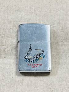 ジッポー/ZIPPO U.S.S. RANGER CVA 61 中古良品 ジッポー同士同梱可能