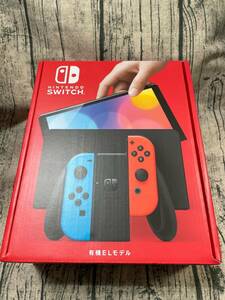 Nintendo Switch body have machine EL model / L/R neon blue / neon red / unused goods 