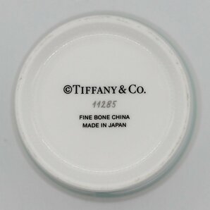 TIFFANY&Co. ティファニー ボーンチャイナ マグカップ 紙コップ風 ペーパーカップ風 11285 日本製 中古品 m_b(j) m24-30045の画像7