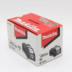 1円【未使用】マキタ 40Vmax 4.0Ah (A-69939) 純正リチウムイオンバッテリー BL4040 makita z24-1235 z_tの画像3