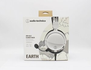 【未使用】オーディオテクニカ ゲーミングヘッドセット ATH-GL3 Audio-Technica Closed-Back EARTH ヘッドフォン z23-1807 z_e