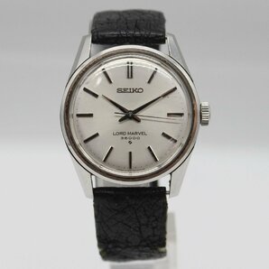 【1円スタート】SEIKO セイコー LORD MARVEL 36000 ロードマーベル 5740-8000 手巻き 文字盤シルバー 不動品 ジャンク品 m_w(j) m24-35711の画像2