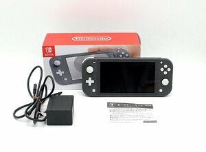 【1円】任天堂 ニンテンドースイッチライト 本体 グレー HDH-S-GAZAA(JPN) NINTENDO SWITCH Lite 初期化済み 中古品 z24-786 z_e