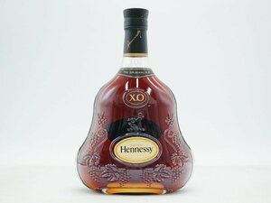 ★ 1スタ!!【未開栓】ヘネシーXO 黒キャップ クリアボトル 700ml/40% コニャック ブランデー 洋酒 m5-36250 m_z