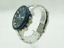 ☆【中古】CASIO EDIFICE EQB-800DB-1AJF 腕時計 メンズ タフソーラー スマートフォンリンク デイデイト k_w 24-1433_画像2