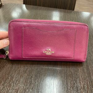 COACH コーチ シグネチャー 小物 財布 長財布 ラウンドファスナー ファッション 人気 レディース ブランド おしゃれ