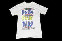 DO THE RIGHT THING TEE SIZE M スパイクリー Tシャツ_画像1