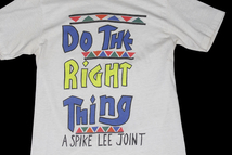 DO THE RIGHT THING TEE SIZE M スパイクリー Tシャツ_画像2