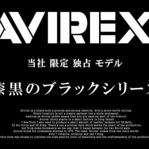 AVIREX 限定 ブラックシリーズ アビレックス 帽子 キャップ メッシュキャップ メンズ 14910900 ブラック ■ 新品 1円 スタートの画像3