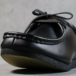 McGREGOR ブーツ メンズ 本革 牛革 レザー モカシンシューズ カジュアル シューズ MC4000 ブラック 26.5cm / 新品 1円 スタートの画像5