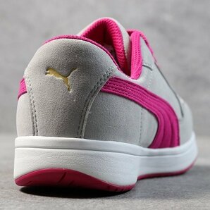 PUMA プーマ 安全靴 メンズ エアツイスト スニーカー セーフティーシューズ 靴 ブランド 64.221.0 グレー＆ピンク ロー 25.5cm / 新品の画像5