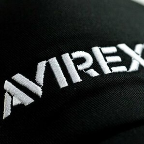大きいサイズ メッシュキャップ メンズ AVIREX ブラックシリーズ アビレックス 帽子 17158500-80 ブラックの画像3