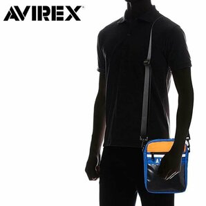 AVIREX ショルダーバッグ サコッシュ メンズ 7987208 アヴィレックス ブランド 正規品 アビレックス AX2004 ブルー 新品 1円 スタートの画像3