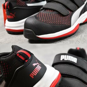 PUMA プーマ 安全靴 メンズ スニーカー シューズ SPEED RED LOW ベルクロタイプ 作業靴 64.213.0 レッド 25.0cm / 新品 1円 スタートの画像4