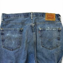 リーバイス ボトムス ブルー LEVIS 古着 メンズ W36 L32 550 ワイドジーンズ 工場番号4996_画像10